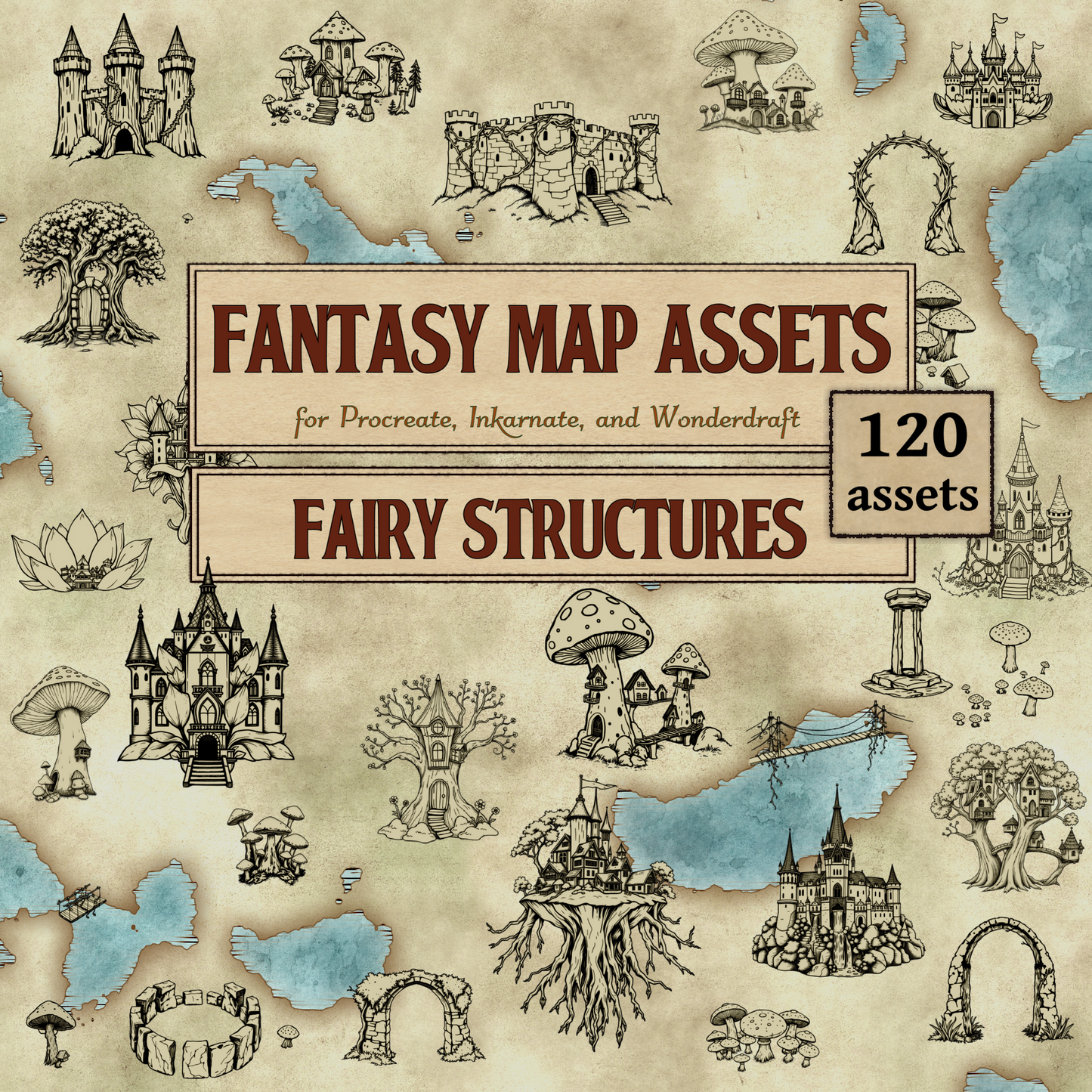 Fantasy Assets #1 - Fairy Structures