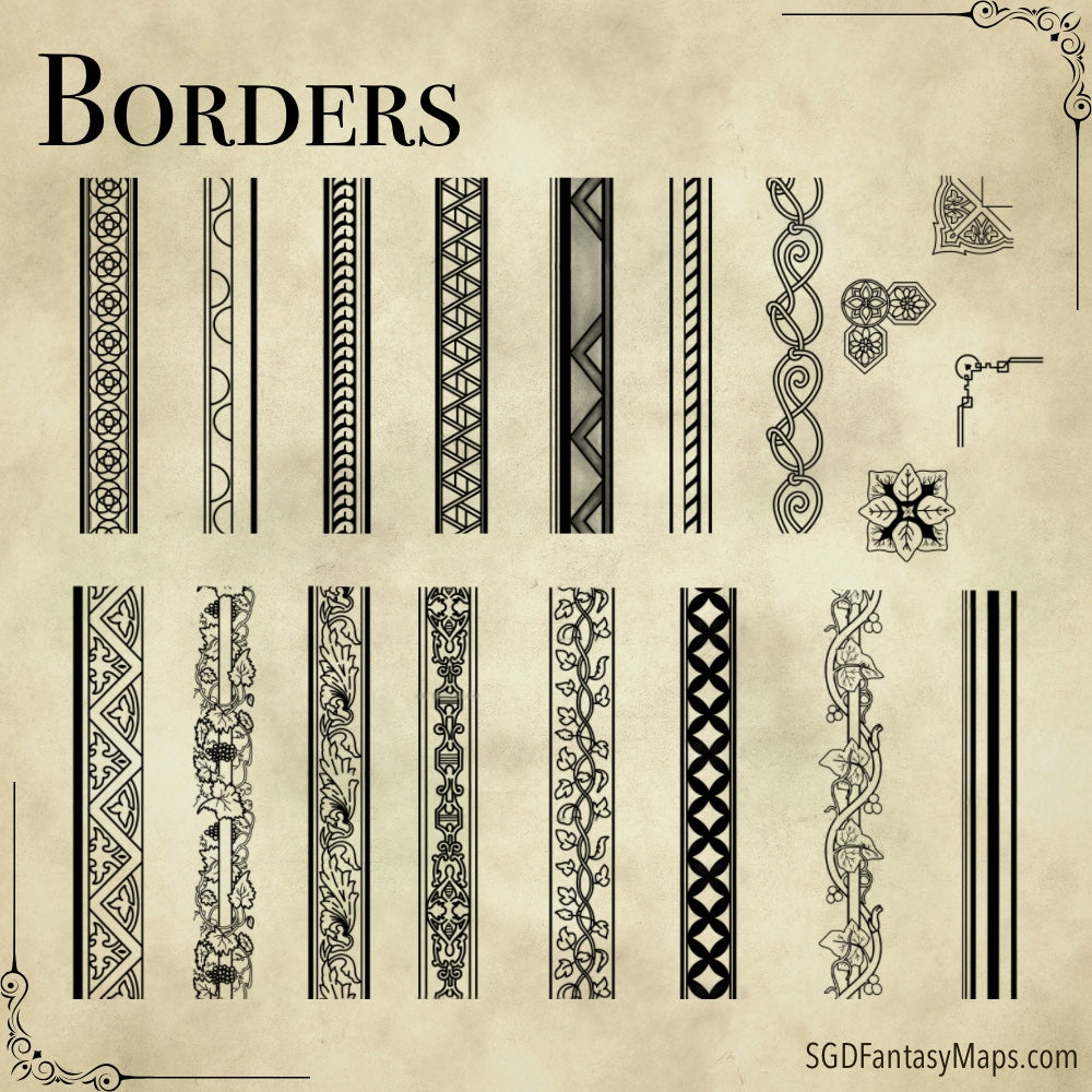 Mapmaking Extras #2 - Frames and Banners
