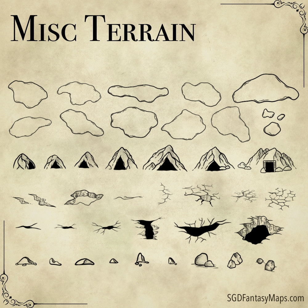 Terrain Asset Pack #1