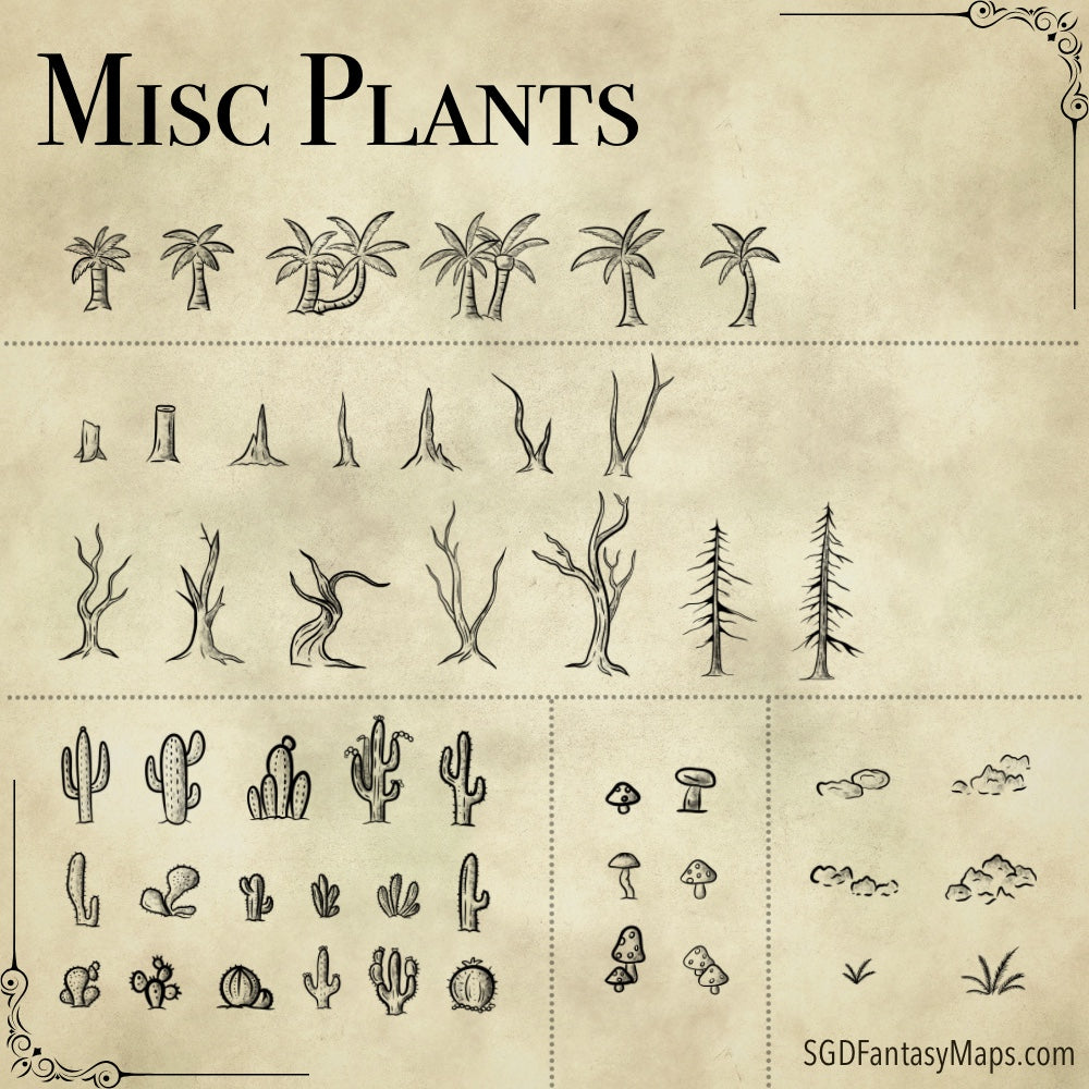 Trees and Plants Asset Pack #1