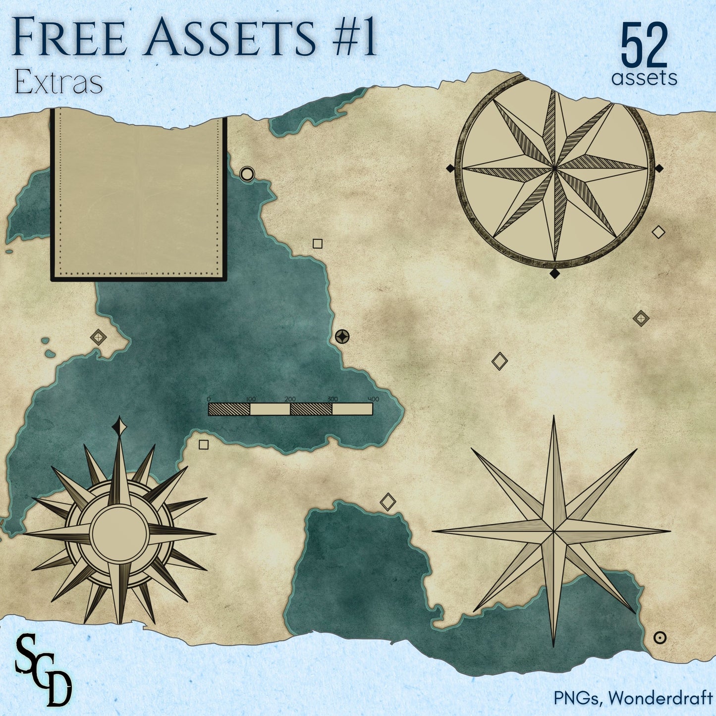 Free Assets #1 - Extras - SGD Fantasy Maps