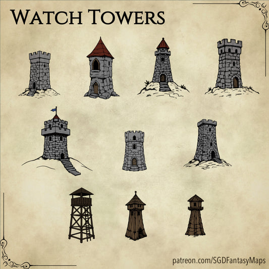 Medieval Assets #1 - SGD Fantasy Maps