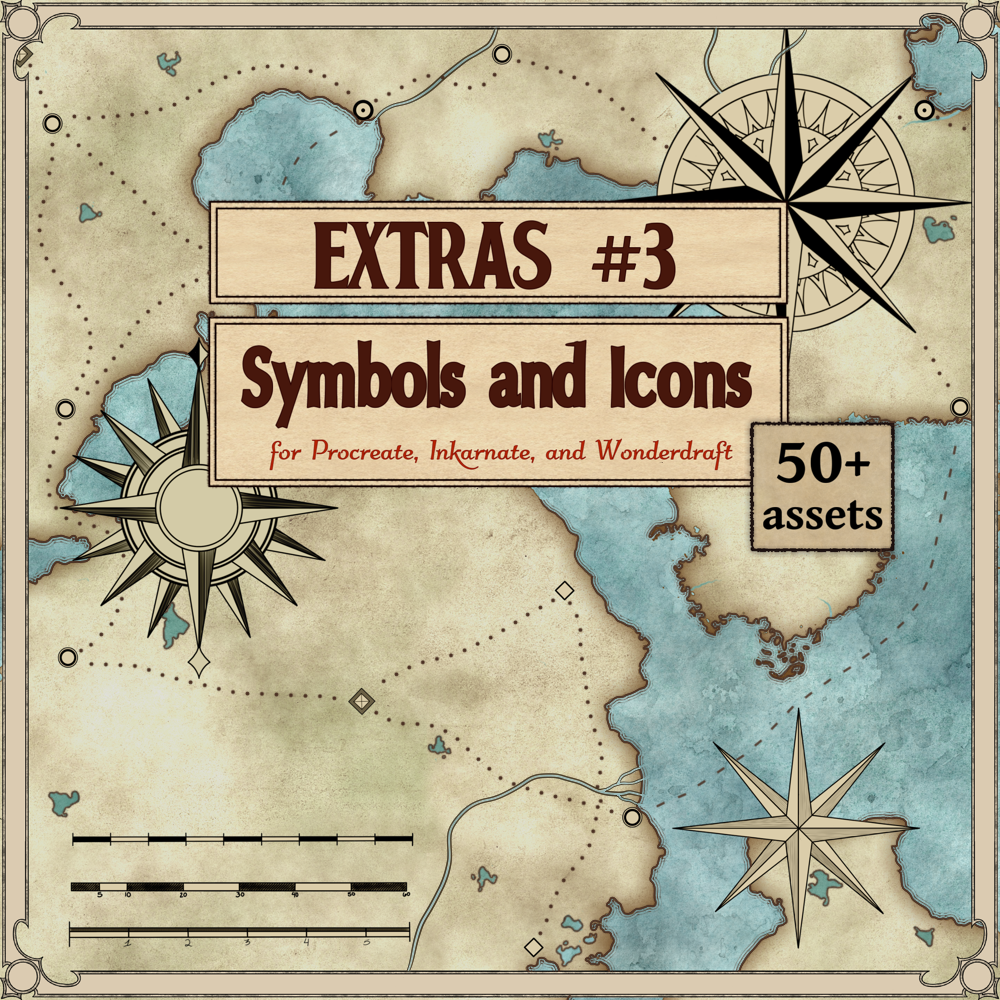 Mapmaking Extras #3 - Icons and Brushes