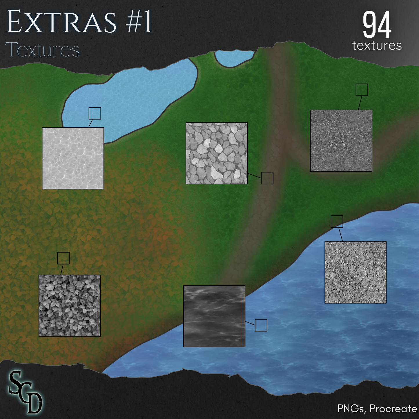 Mapmaking Extras #1 - Textures - SGD Fantasy Maps