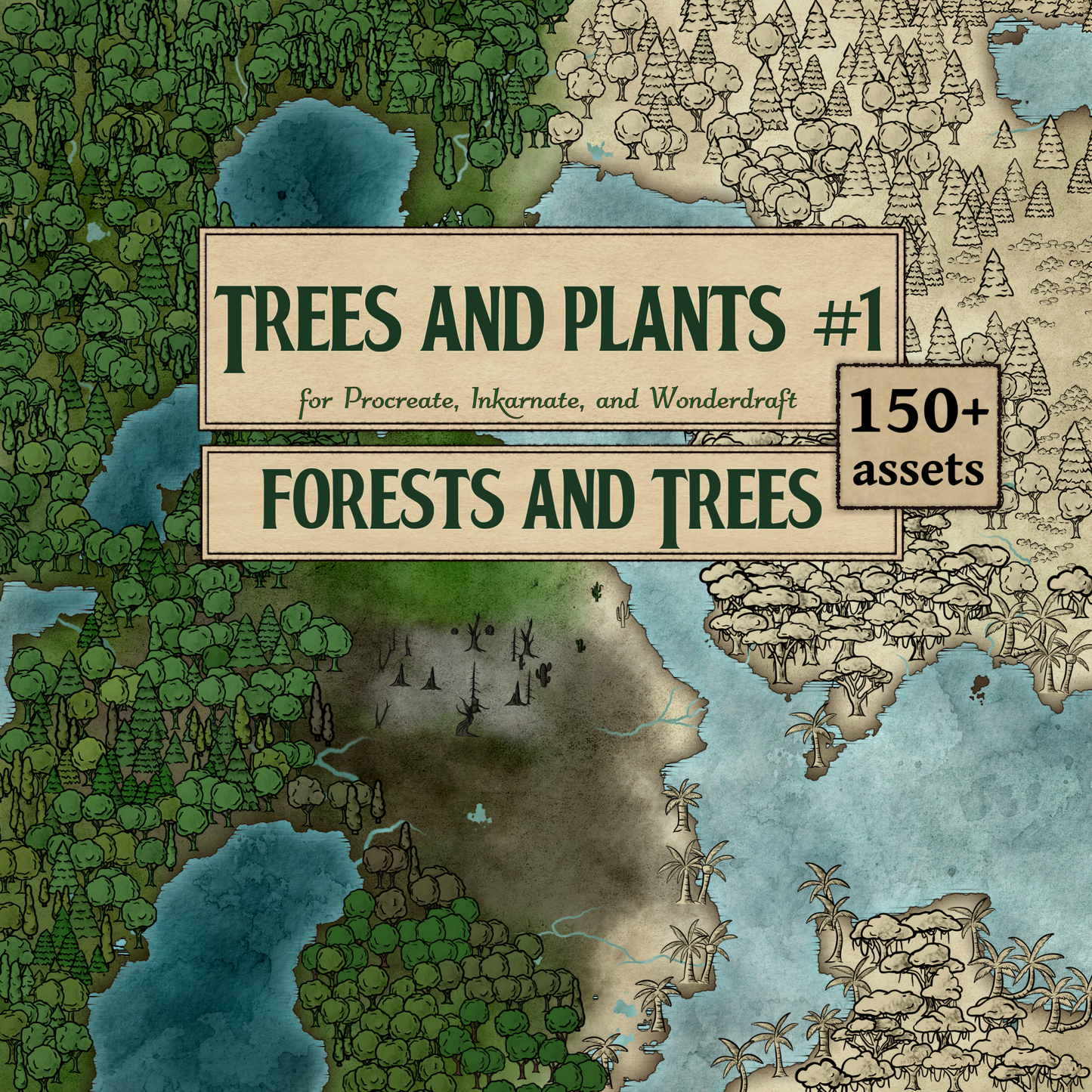 Trees and Plants Asset Pack #1