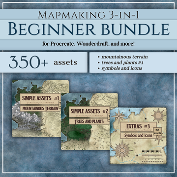 Fantasy Map Assets for Wonderdraft, Procreate, and Dungeondraft – SGD ...