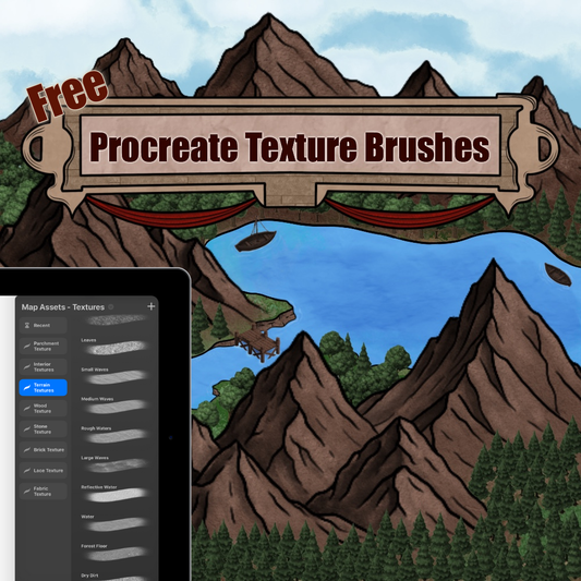 Free Assets #4 - Terrain Textures - SGD Fantasy Maps