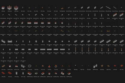 Isometric Assets #1 - Castles and Camps