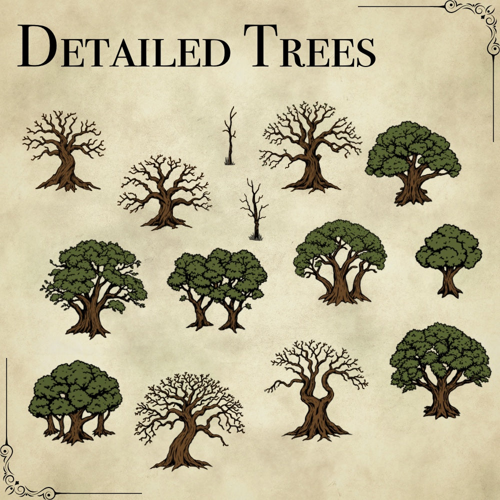 Regional Terrain Assets #1 - SGD Fantasy Maps