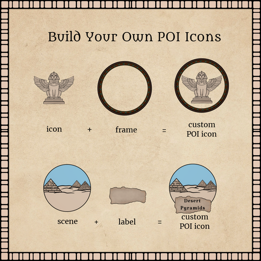 Points of Interest #3 - Egyptian POI