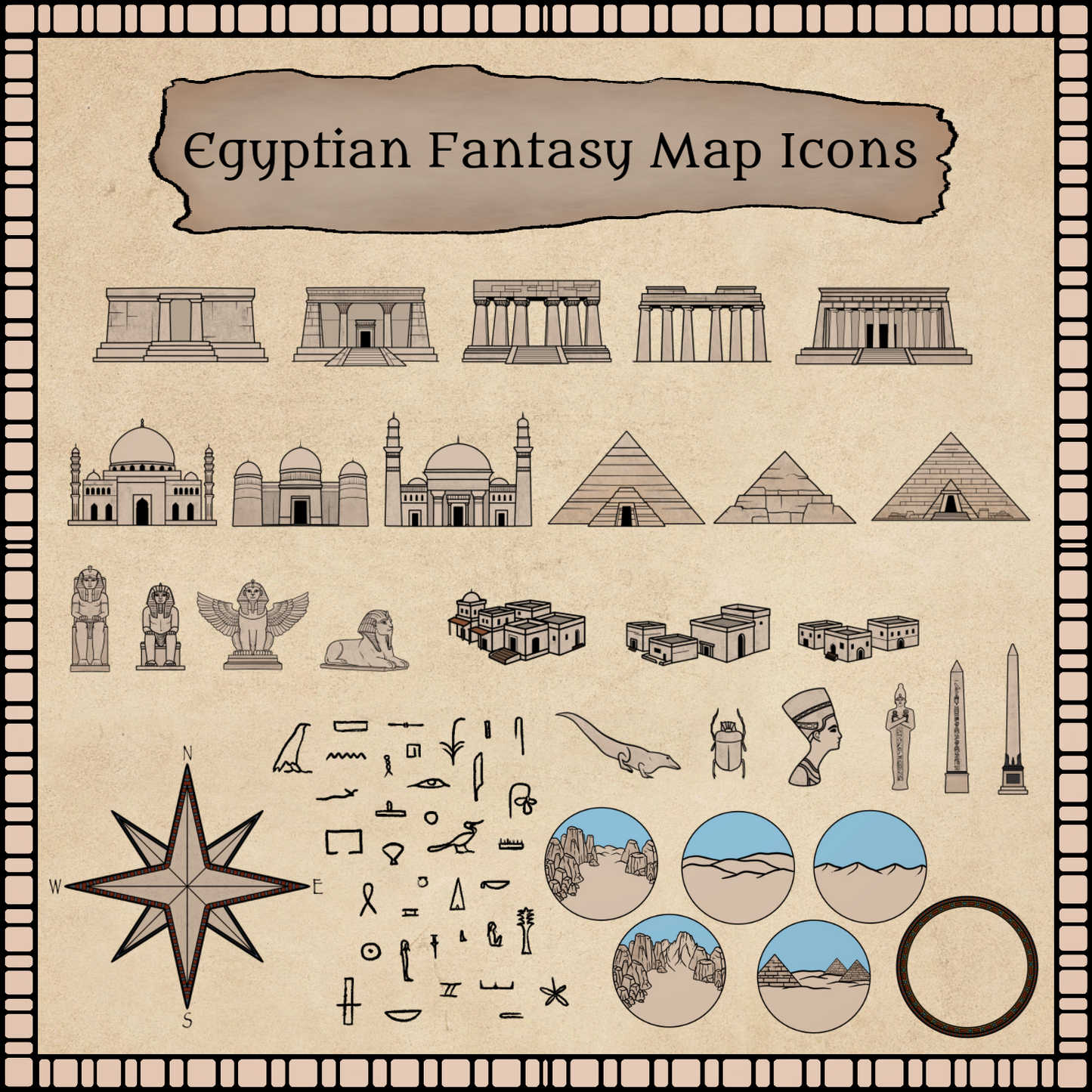 Points of Interest #3 - Egyptian POI