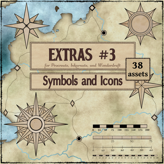 Mapmaking Extras #3 - Icons and Brushes