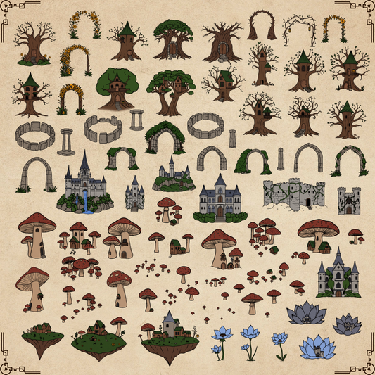 Fantasy Civilizations #1 - Fairy Structures