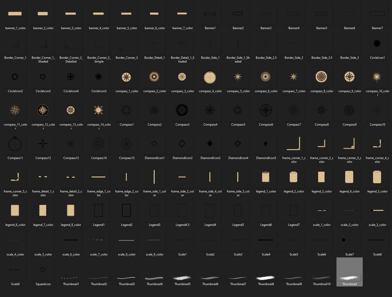 Mapmaking Extras #3 - Icons and Brushes - SGD Fantasy Maps