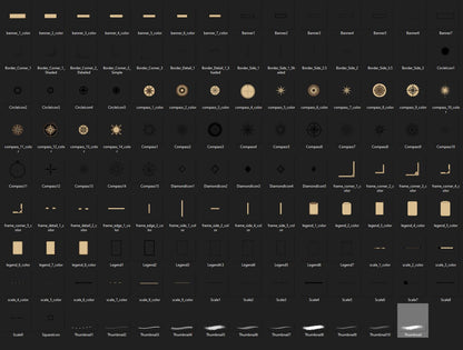 Mapmaking Extras #3 - Icons and Brushes - SGD Fantasy Maps
