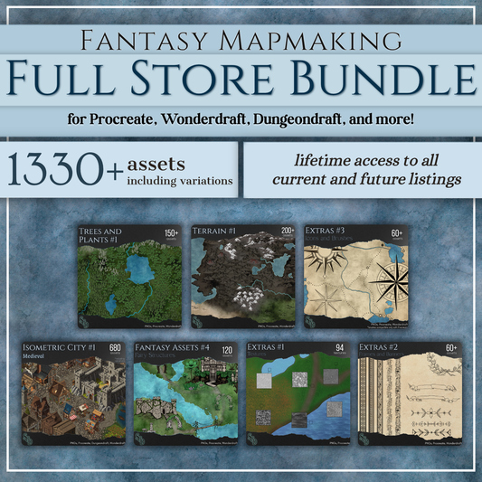 Full Store Bundle - Complete Asset Collection - SGD Fantasy Maps