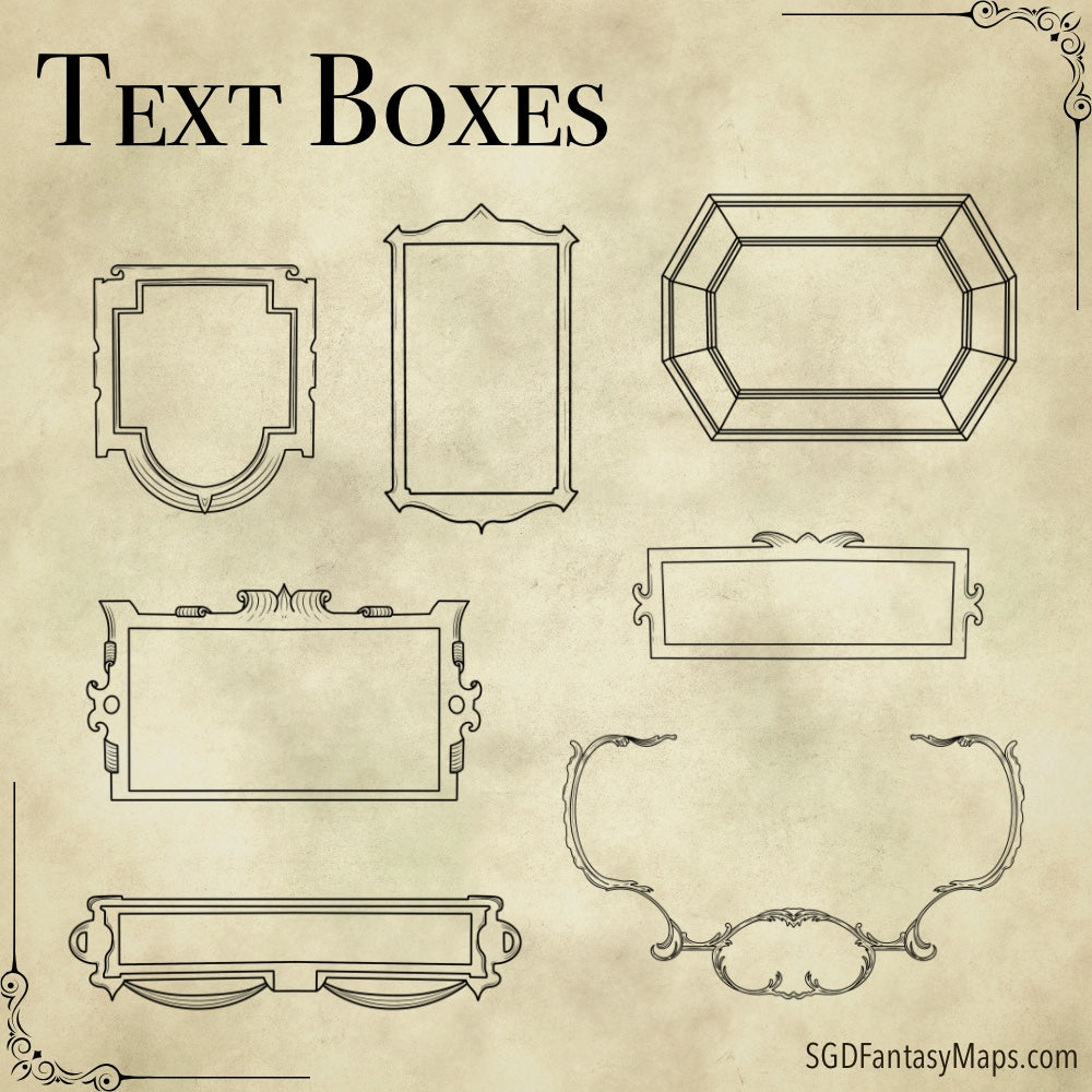 Mapmaking Extras #2 - Frames and Banners