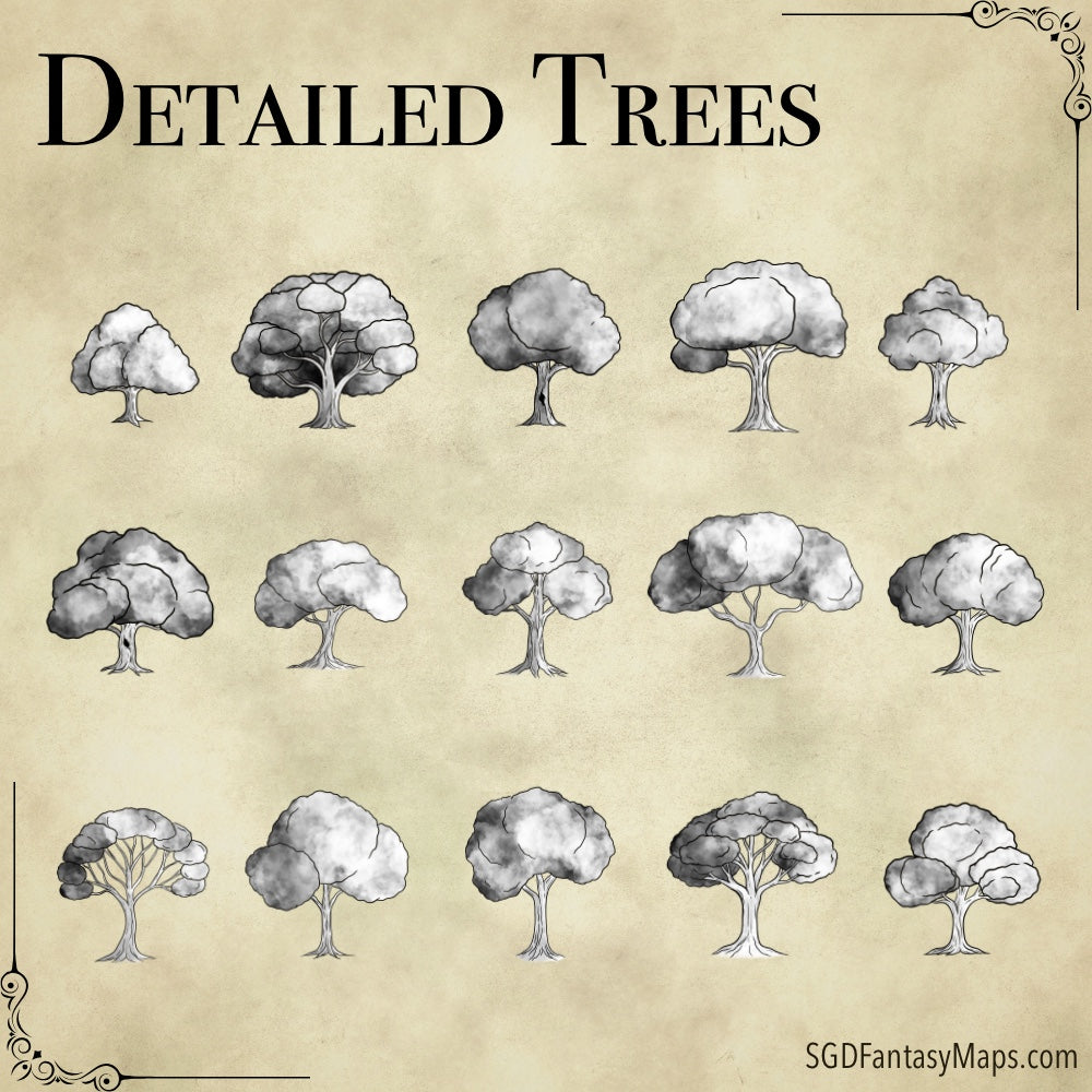 Biome Asset Pack #1 - Inky Woodlands