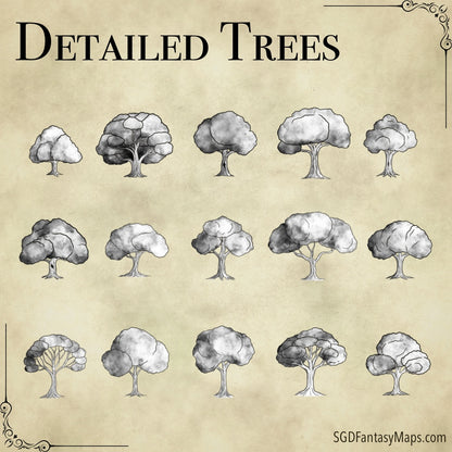 Biome Asset Pack #1 - Inky Woodlands