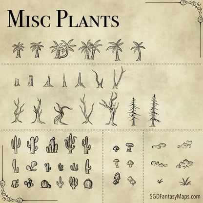 Trees and Plants Asset Pack #1