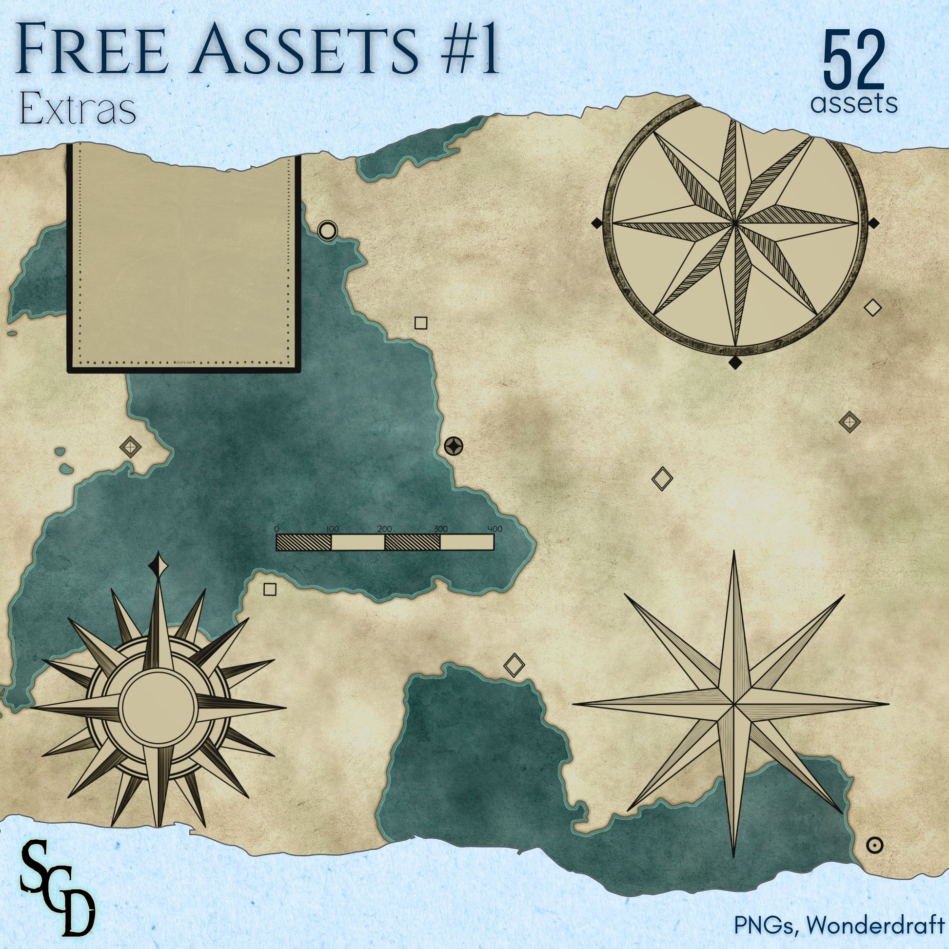 Free Assets #1 - Extras - SGD Fantasy Maps