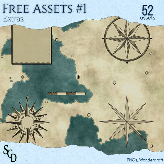 Free Assets #1 - Extras - SGD Fantasy Maps