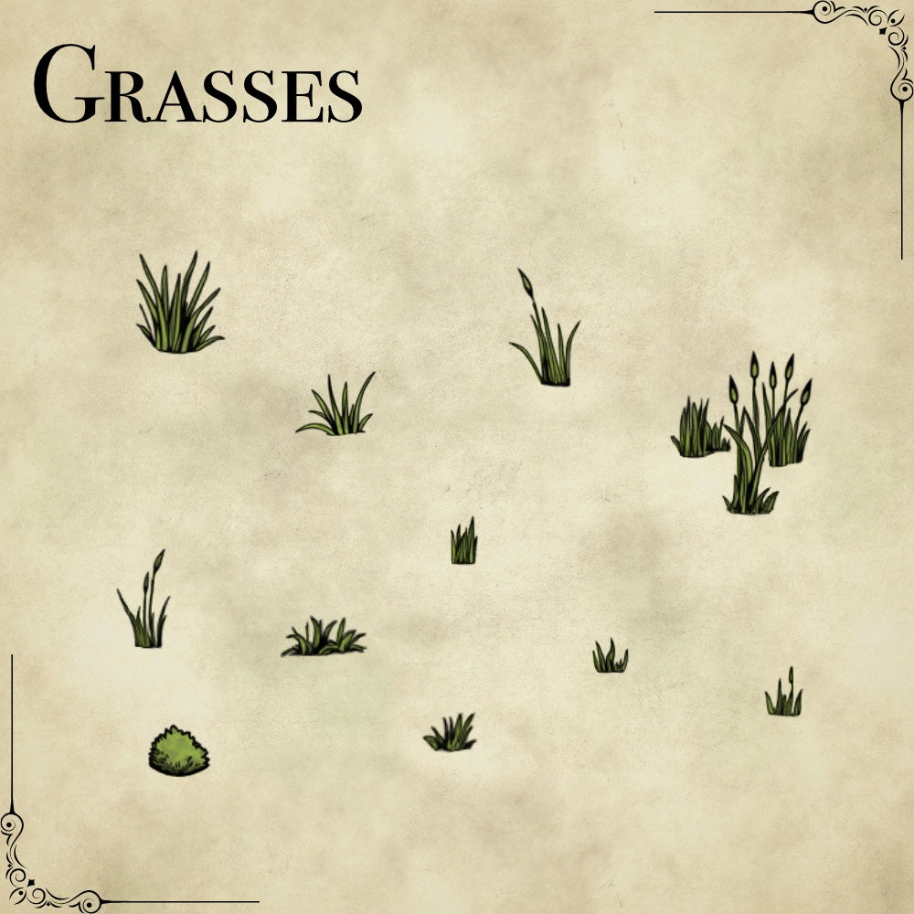 Regional Terrain Assets #1 - SGD Fantasy Maps