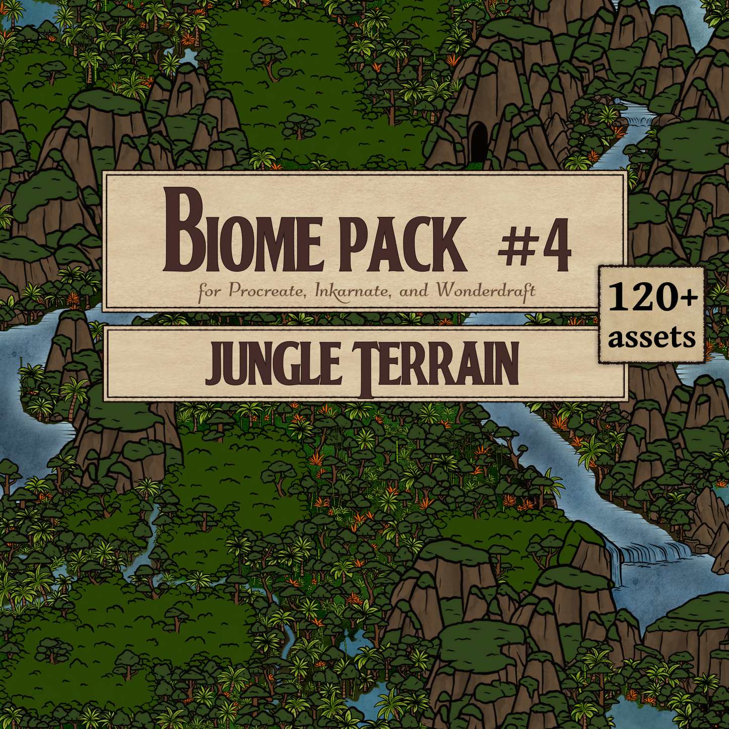 Biome Asset Pack #4 - Jungle Terrain