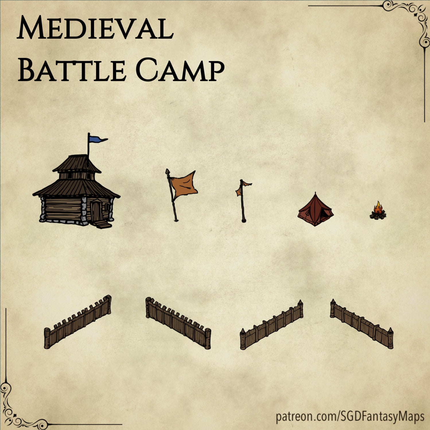 Medieval Assets #1 - SGD Fantasy Maps