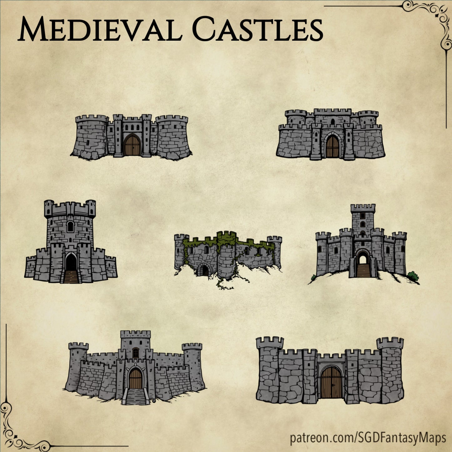 Medieval Assets #1 - SGD Fantasy Maps