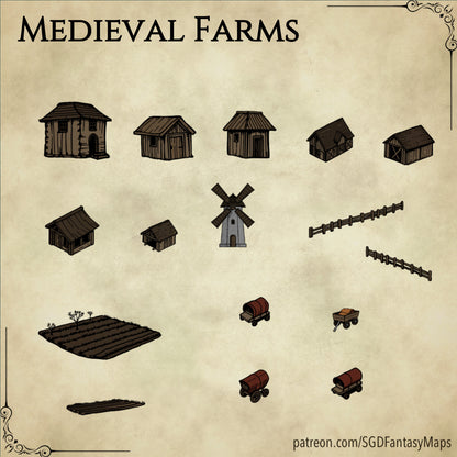 Medieval Assets #1 - SGD Fantasy Maps