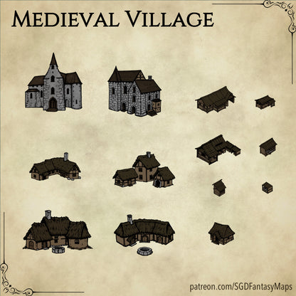 Medieval Assets #1 - SGD Fantasy Maps