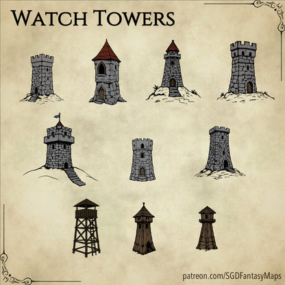 Medieval Assets #1 - SGD Fantasy Maps