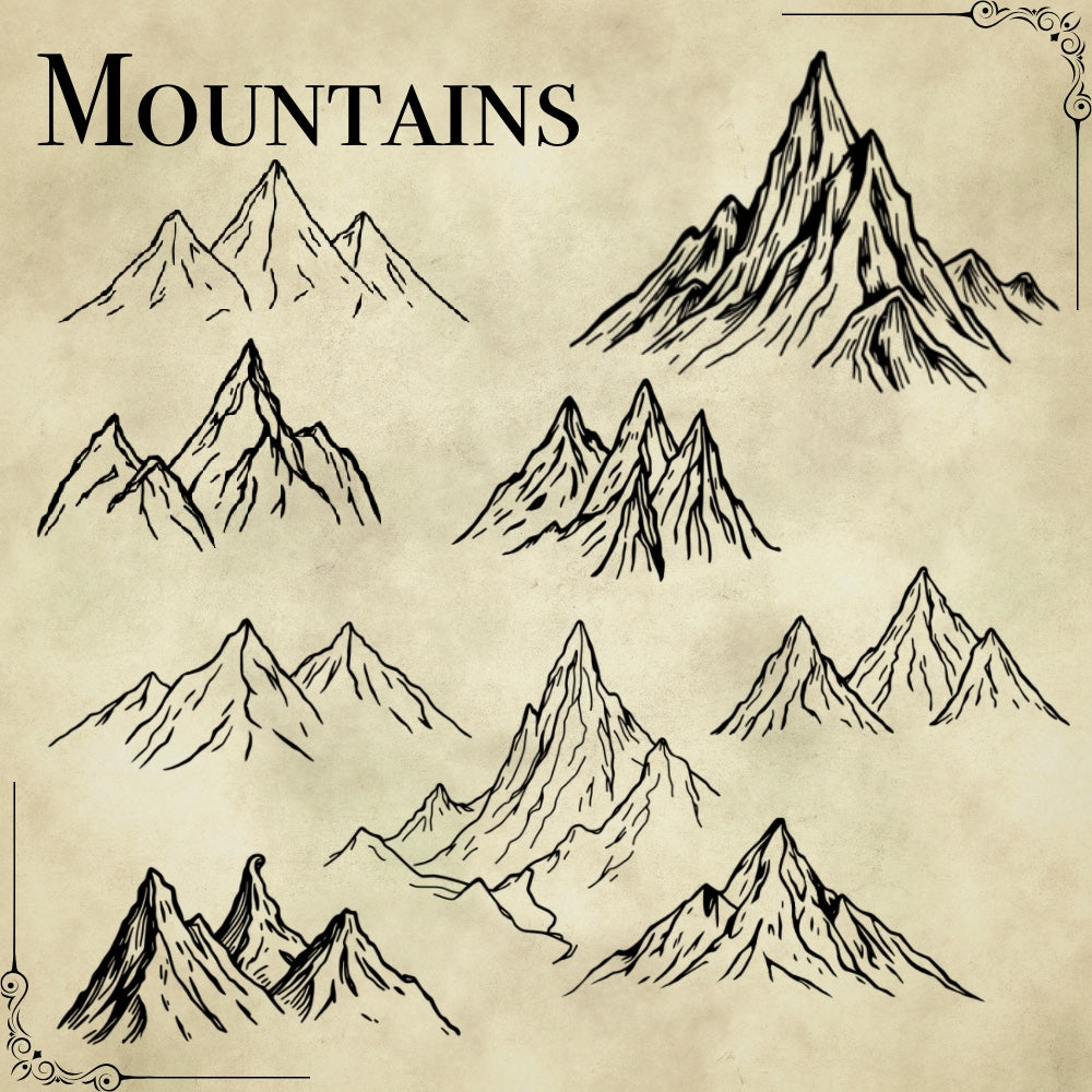 Free Assets #8 - Regional Terrain Assets #1 - SGD Fantasy Maps