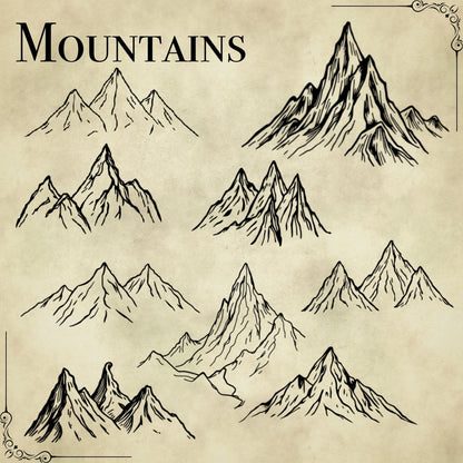 Free Assets #8 - Regional Terrain Assets #1 - SGD Fantasy Maps