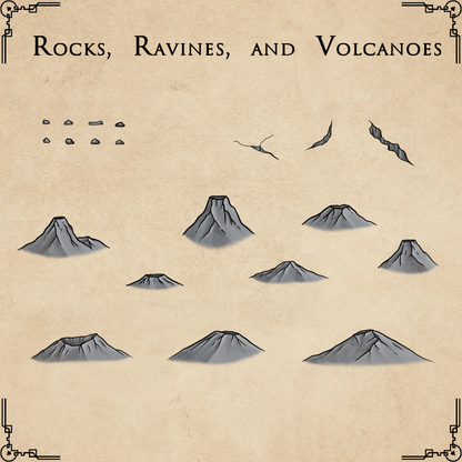 Simple Assets #1 - Mountainous Terrain