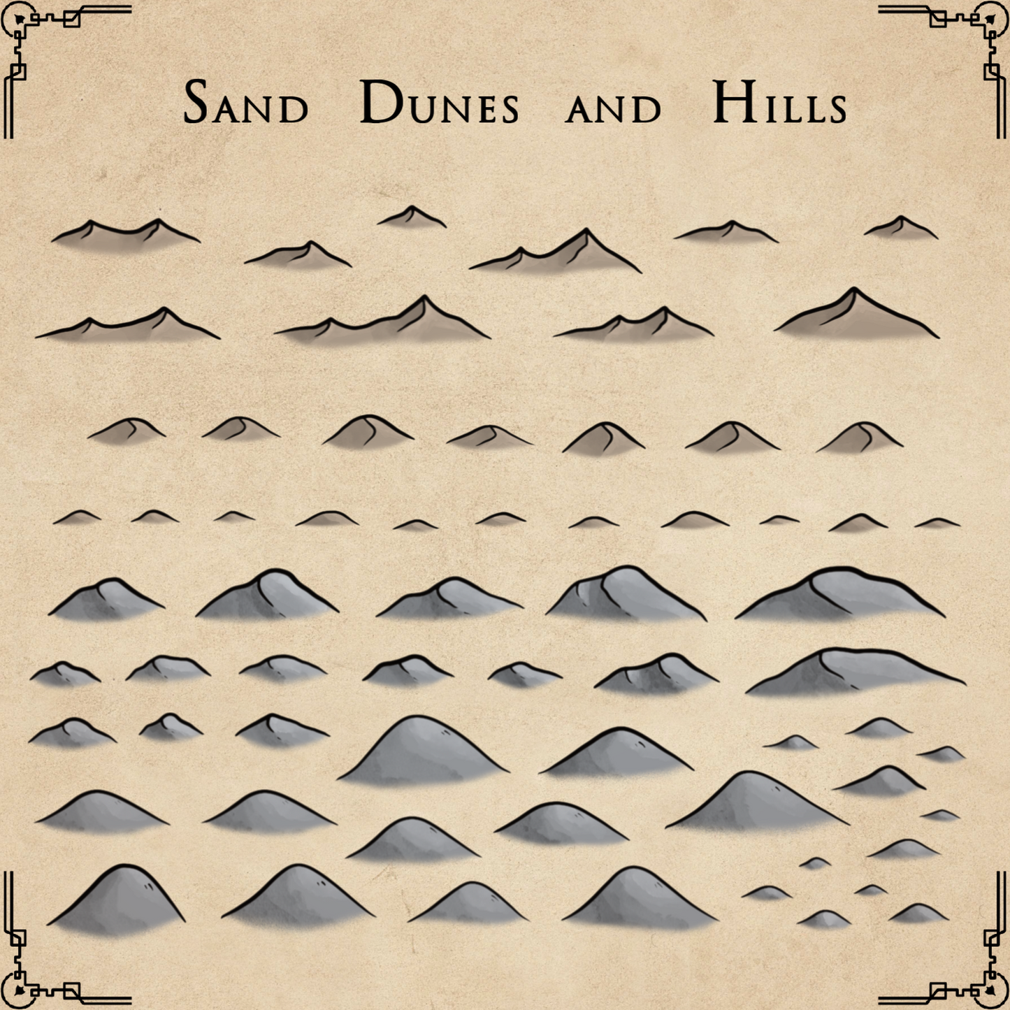 Simple Assets #1 - Mountainous Terrain