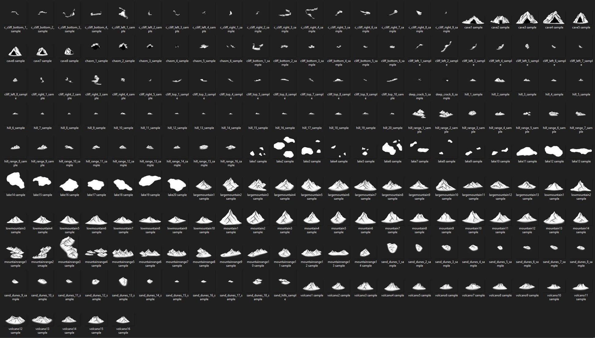 Terrain Asset Pack #1 - SGD Fantasy Maps