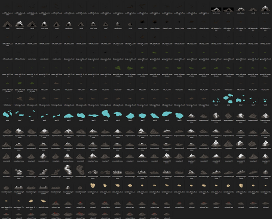 Terrain Asset Pack #1 - SGD Fantasy Maps