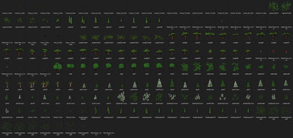 Trees and Plants Asset Pack #1 - SGD Fantasy Maps