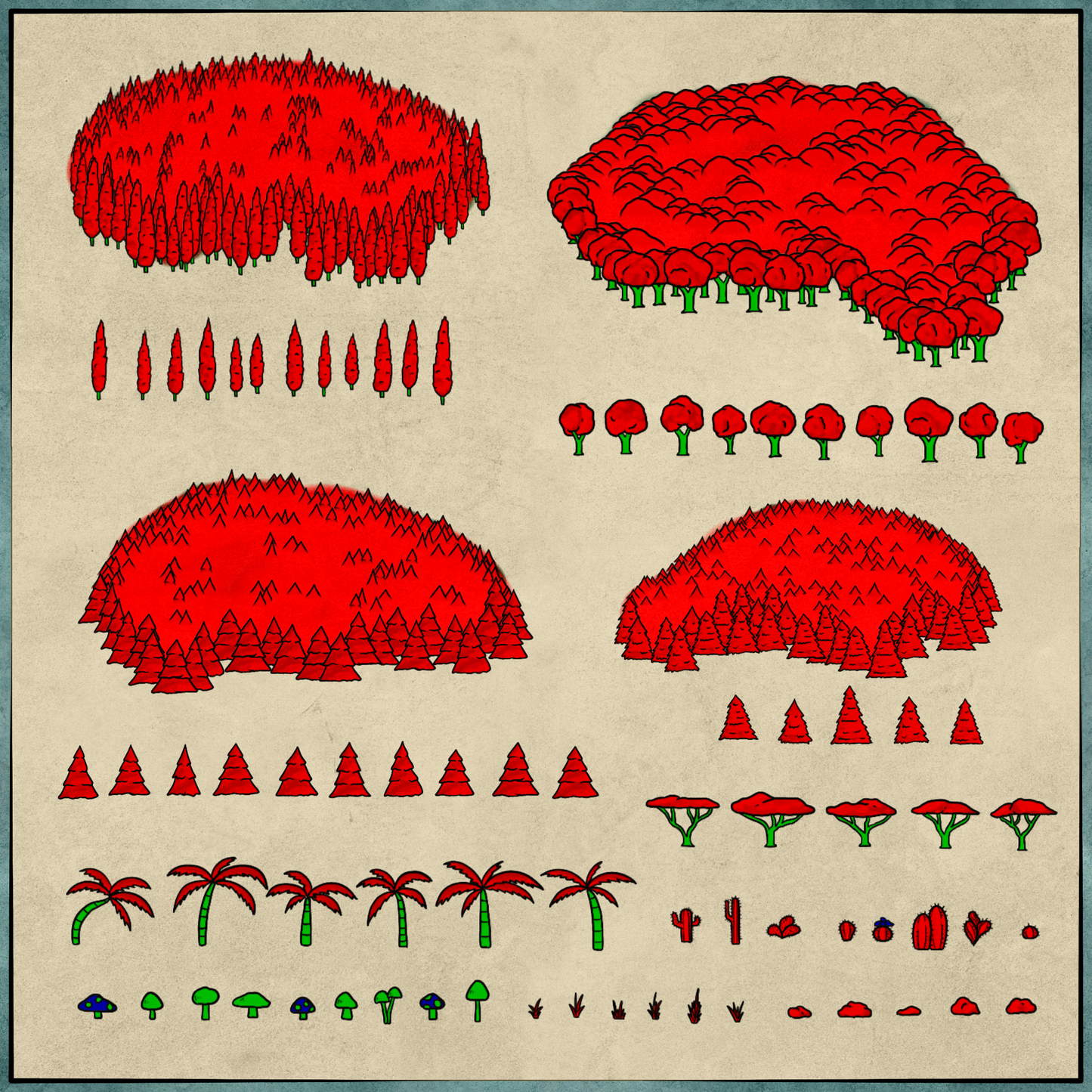 Trees and Plants Asset Pack #1