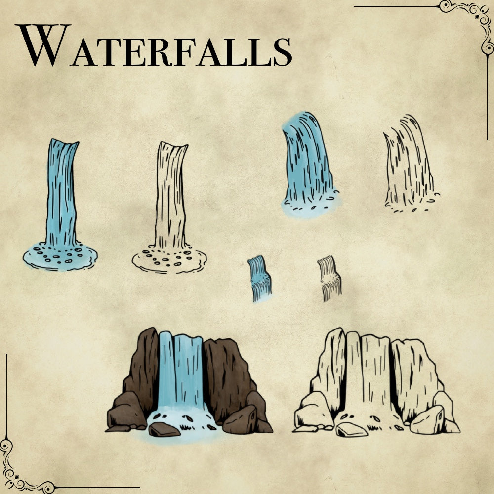 Regional Terrain Assets #1 - SGD Fantasy Maps