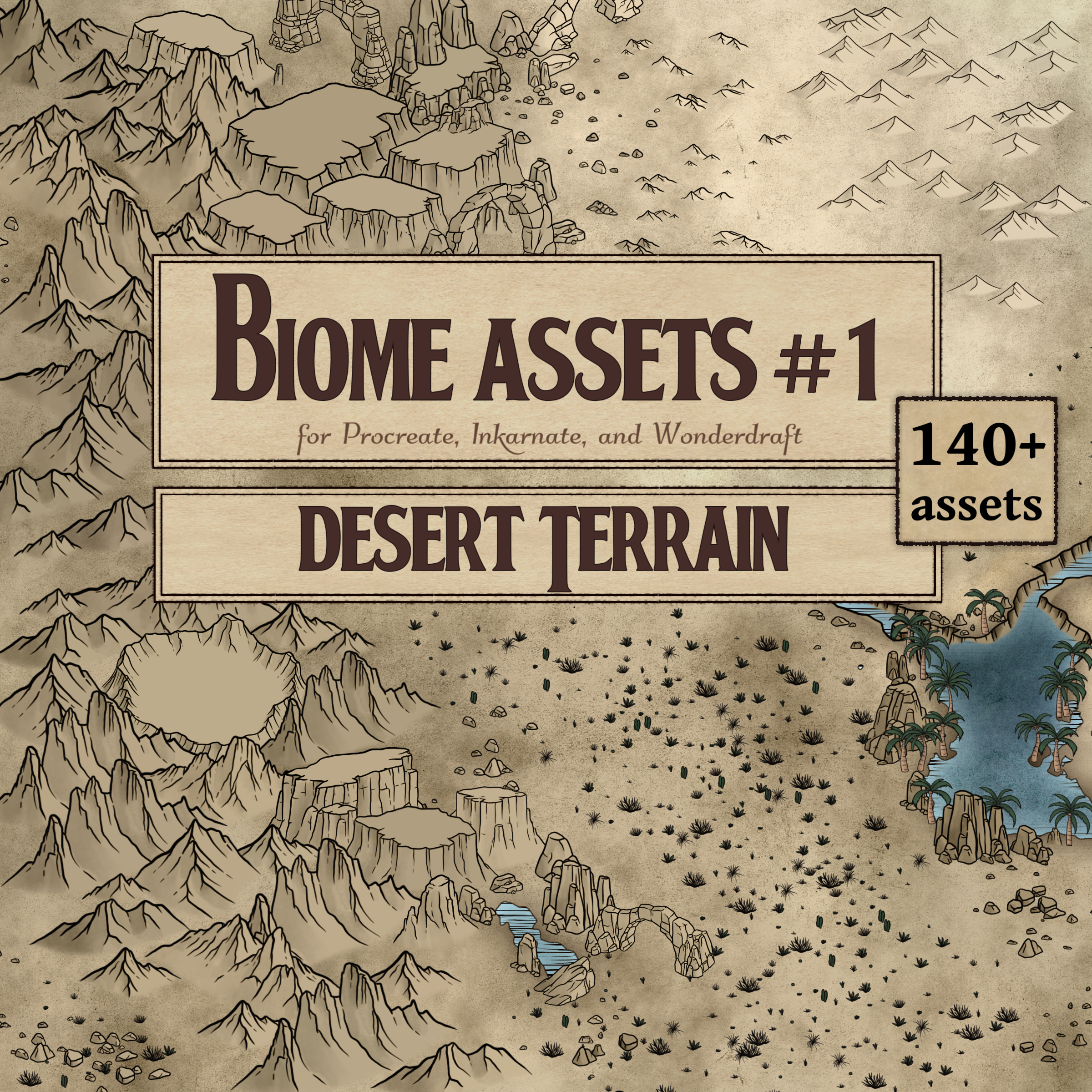 Fantasy Map Assets for Wonderdraft, Procreate, and Dungeondraft – SGD ...
